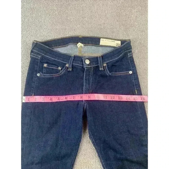 Rag & Bone Capri Cropped Heritage Jeans 27 - Picture 8 of 11